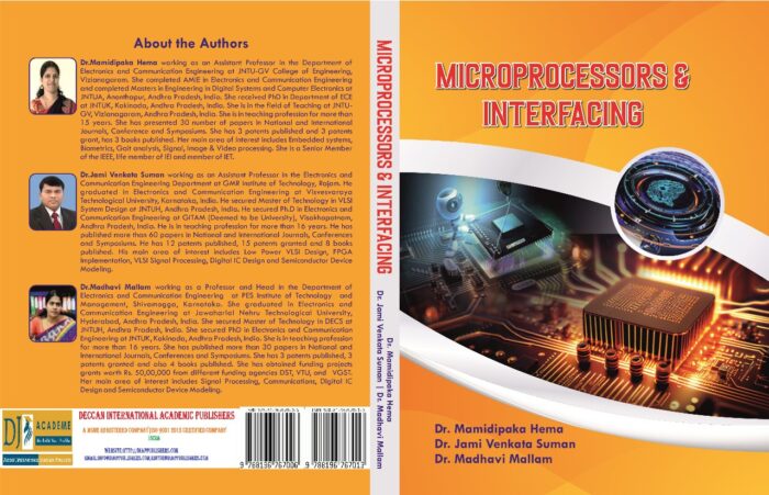 Microprocessors and Interfacing BY Dr. Mamidipaka Hema,Dr. Jami Venkata Suman,Dr. Madhavi Mallam