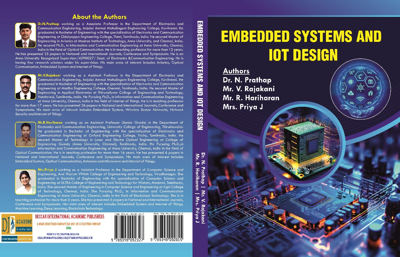 Embedded Systems and IoT Design