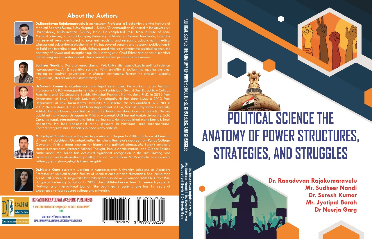 Political Science the Anatomy of Power: Structures, Strategies, and Struggles