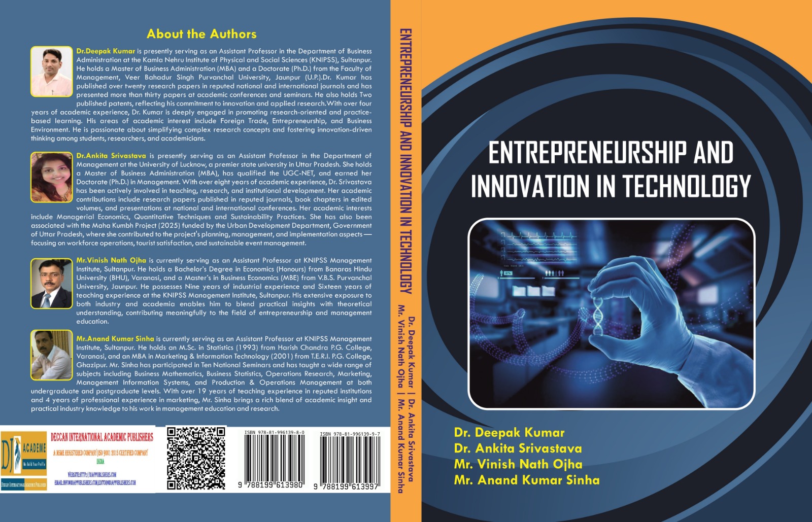 Entrepreneurship and Innovation in Technology