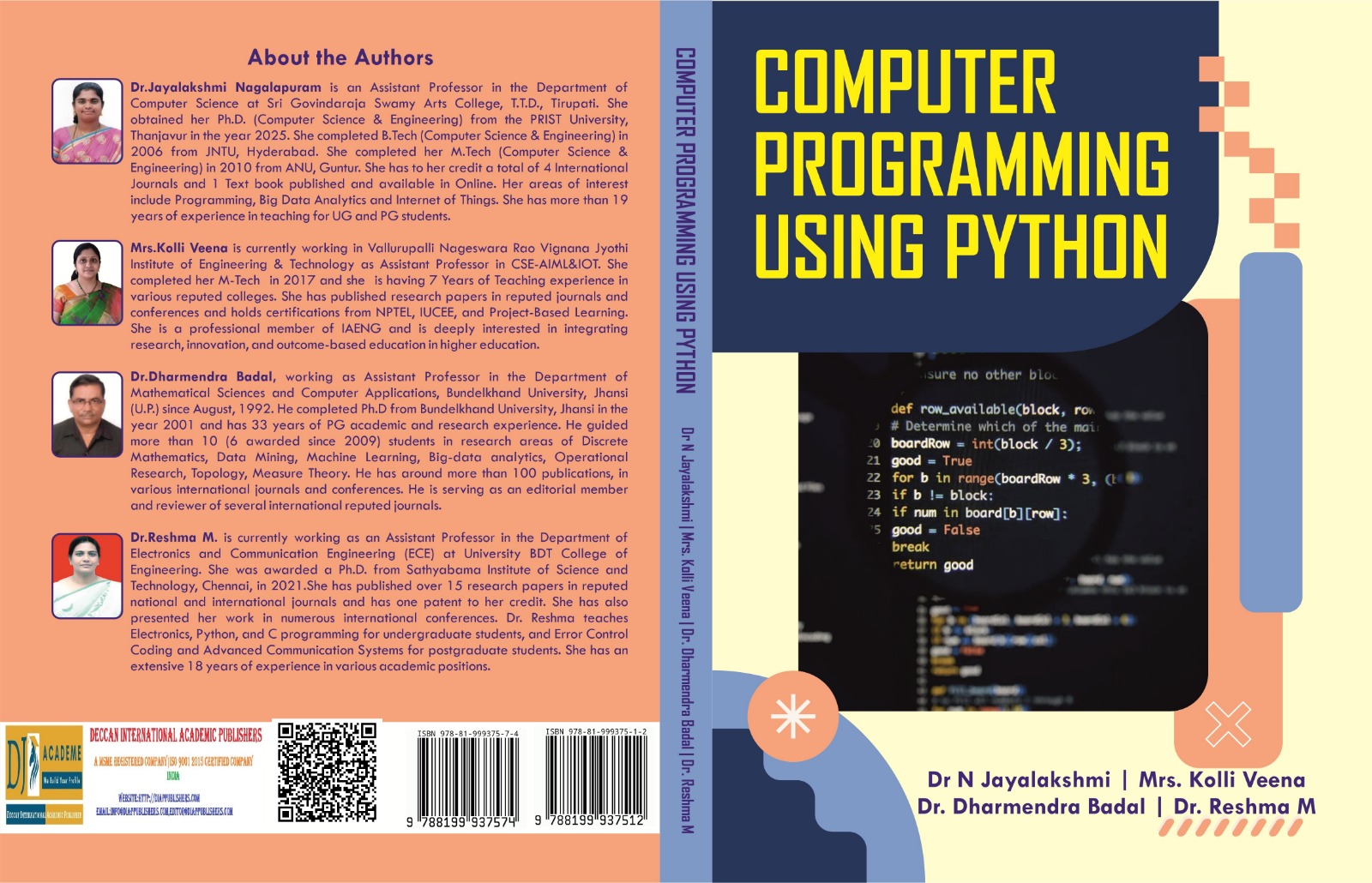 COMPUTER PROGRAMMING USING PYTHON